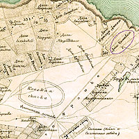 Старая карта Одессы